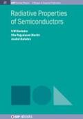 Ravindra / Marthi / Banobre |  Radiative Properties of Semiconductors | Buch |  Sack Fachmedien