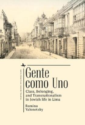 Yalonetzky |  Gente como Uno | eBook | Sack Fachmedien