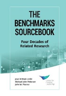 Leslie / Peterson / Fleenor | The Benchmarks Sourcebook: Four Decades of Related Research | E-Book | sack.de