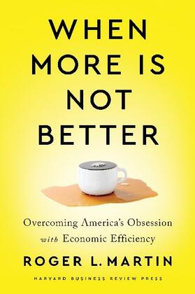 Martin |  When More Is Not Better | Buch |  Sack Fachmedien