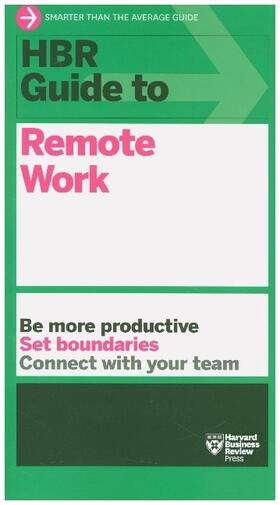 Review | HBR Guide to Remote Work | Buch | 978-1-64782-052-7 | www.sack.de