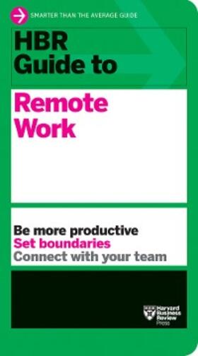 Review |  HBR Guide to Remote Work | eBook | Sack Fachmedien