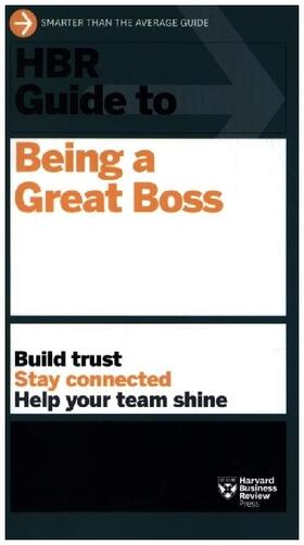 Review | HBR Guide to Being a Great Boss | Buch | 978-1-64782-234-7 | www.sack.de