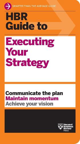 Review | HBR Guide to Executing Your Strategy | Buch | 978-1-64782-515-7 | www.sack.de