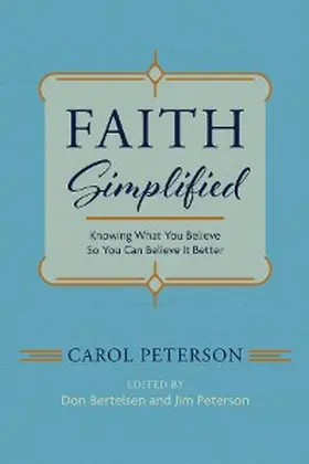 Peterson / Bertelsen |  Faith Simplified | eBook | Sack Fachmedien