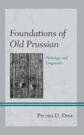 Dini |  Foundations of Old Prussian | eBook | Sack Fachmedien