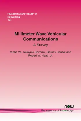Va / Shimizu / Bansal |  Millimeter Wave Vehicular Communications | Buch |  Sack Fachmedien