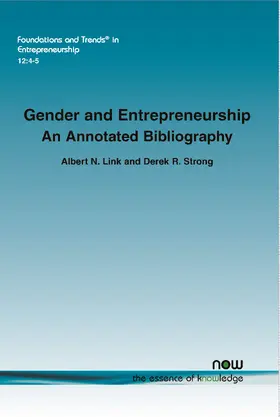 Link / Strong |  Gender and Entrepreneurship | Buch |  Sack Fachmedien