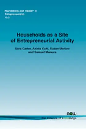 Carter / Kuhl / Marlow |  Households as a Site of Entrepreneurial Activity | Buch |  Sack Fachmedien