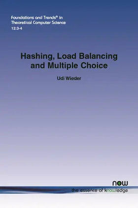 Wieder |  Hashing, Load Balancing and Multiple Choice | Buch |  Sack Fachmedien