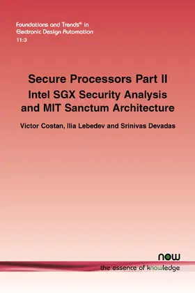 Costan / Lebedev / Devadas |  Secure Processors Part II | Buch |  Sack Fachmedien
