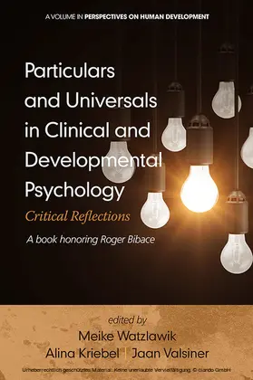 Watzlawik |  Particulars and Universals in Clinical and Developmental Psychology | eBook | Sack Fachmedien