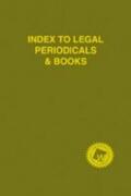 Hw / HW Wilson |  Index to Legal Periodicals & Books, 2017 Annual Cumulation | Buch |  Sack Fachmedien