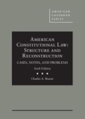 Shanor | American Constitutional Law | Buch | 978-1-68328-071-2 | sack.de