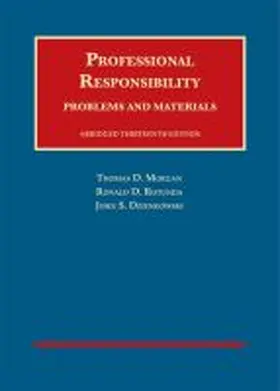 Morgan |  Professional Responsibility, Problems and Materials, Abridged | Buch |  Sack Fachmedien