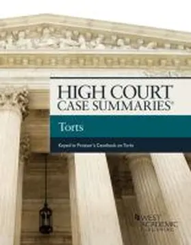 Staff |  High Court Cases Summaries, Torts | Buch |  Sack Fachmedien