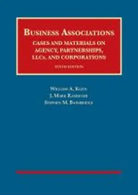  Business Associations, Cases and Materials on Agency, Partnerships, LLCs, and Corporations | Buch |  Sack Fachmedien