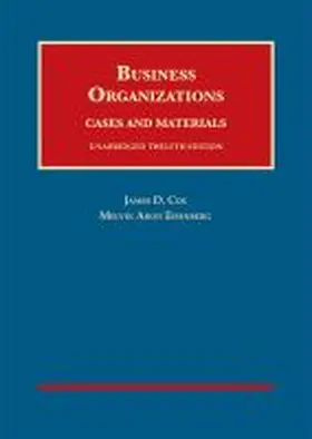 Cox |  Business Organizations, Cases and Materials, Unabridged | Buch |  Sack Fachmedien