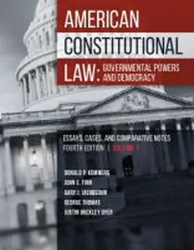 Kommers |  American Constitutional Law | Buch |  Sack Fachmedien