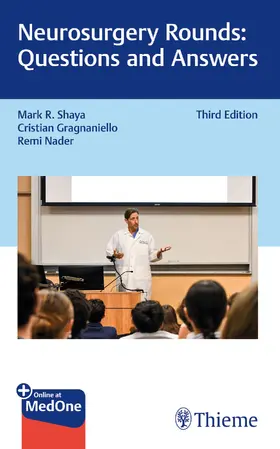 Shaya / Gragnaniello / Nader |  Neurosurgery Rounds: Questions and Answers | eBook | Sack Fachmedien
