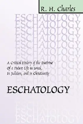 Charles |  Eschatology | eBook | Sack Fachmedien