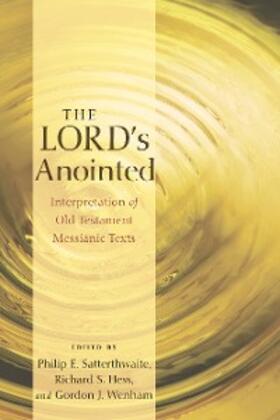 Satterthwaite / Hess / Wenham |  The Lord's Anointed | eBook | Sack Fachmedien