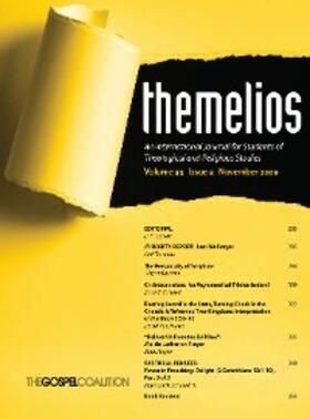 Carson |  Themelios, Volume 34, Issue 3 | eBook | Sack Fachmedien