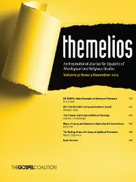 Carson |  Themelios, Volume 37, Issue 3 | eBook | Sack Fachmedien