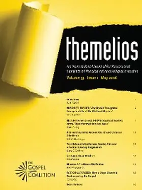 Carson |  Themelios, Volume 33, Issue 1 | eBook | Sack Fachmedien