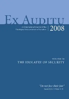 Snodgrass |  Ex Auditu - Volume 24 | eBook | Sack Fachmedien