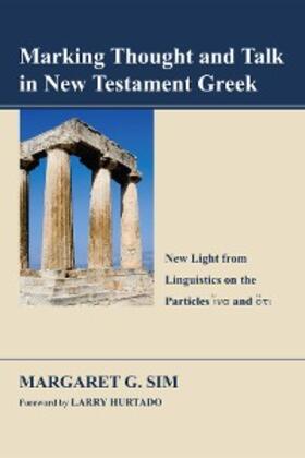 Sim |  Marking Thought and Talk in New Testament Greek | eBook | Sack Fachmedien