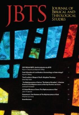 Diffey / Brandt |  Journal of Biblical and Theological Studies | eBook | Sack Fachmedien