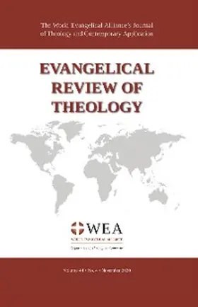 Schirrmacher |  Evangelical Review of Theology, Volume 44, Number 4, November 2020 | eBook | Sack Fachmedien