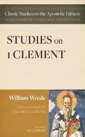 Wrede / Cerone |  Studies on First Clement | eBook | Sack Fachmedien