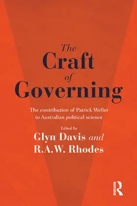 Davis / Rhodes | The Craft of Governing | Buch | 978-1-74331-930-7 | www.sack.de