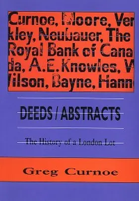 Curnoe |  Deeds / Abstracts | eBook | Sack Fachmedien