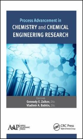 Zaikov / Babkin |  Process Advancement in Chemistry and Chemical Engineering Research | Buch |  Sack Fachmedien