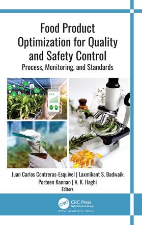 Contreras-Esquivel / Badwaik / Kannan | Food Product Optimization for Quality and Safety Control | Buch | 978-1-77188-879-0 | sack.de