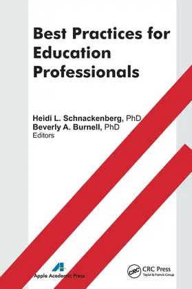 Schnackenberg / Burnell | Best Practices for Education Professionals | Buch | 978-1-77463-197-3 | sack.de