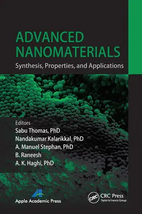 Thomas / Kalarikkal / Stephan |  Advanced Nanomaterials | Buch |  Sack Fachmedien