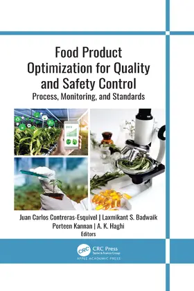 Contreras-Esquivel / Badwaik / Kannan |  Food Product Optimization for Quality and Safety Control | Buch |  Sack Fachmedien