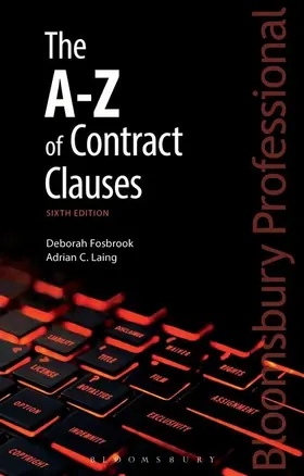 Laing / Fosbrook |  The A-Z of Contract Clauses | Buch |  Sack Fachmedien
