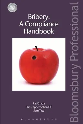 Sallon QC / Chada / Tate |  Bribery: A Compliance Handbook | Buch |  Sack Fachmedien