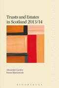 Garden / Mackintosh |  Trusts and Estates in Scotland 2013/14 | Buch |  Sack Fachmedien