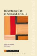 McDonald / Pagan |  Inheritance Tax in Scotland 2014/15 | Buch |  Sack Fachmedien