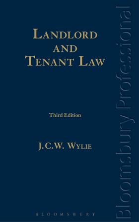 Wylie |  LANDLORD & TENANT LAW 3/E | Buch |  Sack Fachmedien