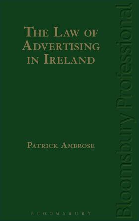 Ambrose | The Law of Advertising in Ireland | Buch | sack.de