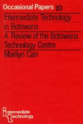 Carr |  Intermediate Technology in Botswana | eBook | Sack Fachmedien