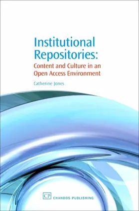 Jones | Institutional Repositories | E-Book | www.sack.de