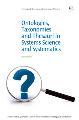 Currás | Ontologies, Taxonomies and Thesauri in Systems Science and Systematics | E-Book | www.sack.de